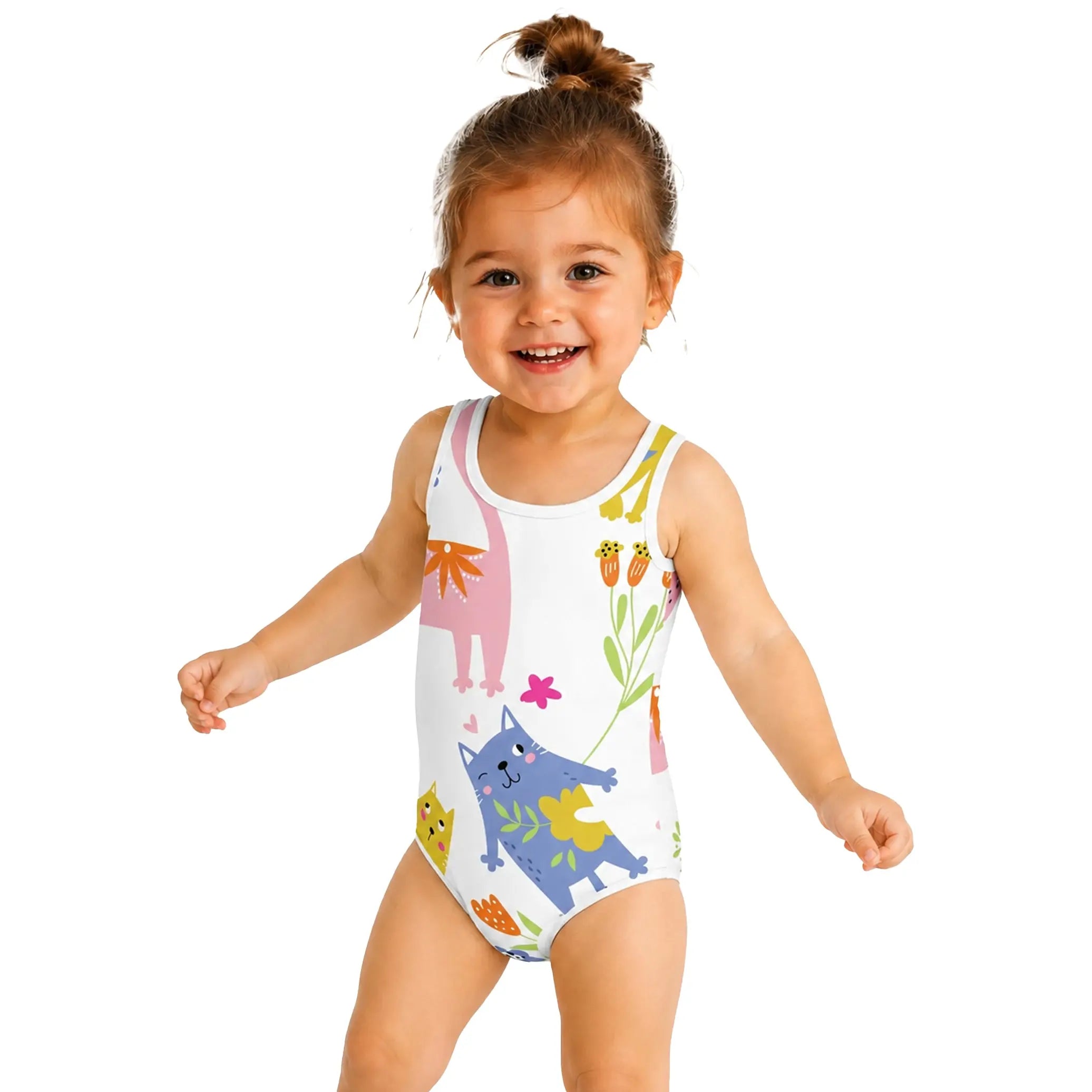 Adorable Sun Protected Swimsuit with Fun Design. SHOP Now at The Wishful Fish KIDS