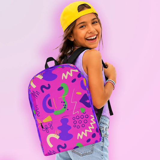 Cool Fun Laptop Backpack Bold Look. Fun Guaranteed. The Wishful Fish Kids