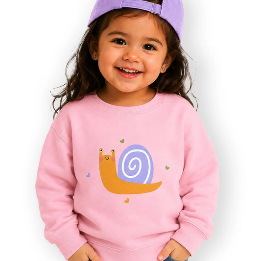 Cozy Kids Sweatshirt Snail Design — Cozy Comfort for Happy Kids The Wishful Fish Kids