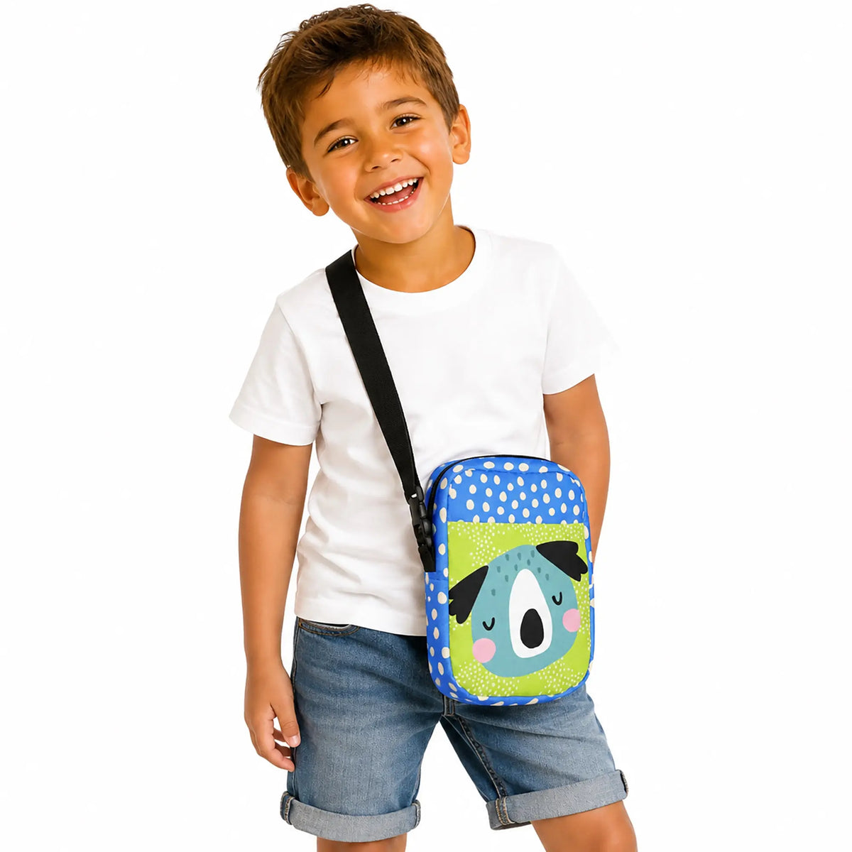 Fun colors with a playful design, this bag features an adorable design that is sure to brighten your day. SHOP Now at The Wishful Fish Kids