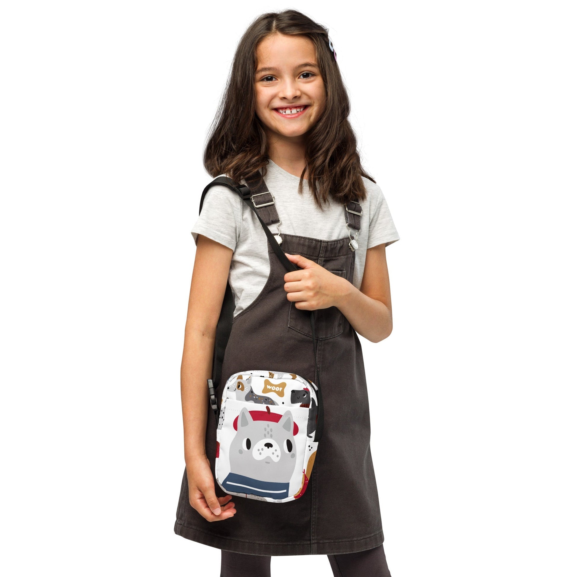 DOGGIE Cross Body Bag - Premium Cross Body Bag from The Wishful Fish Kids - Just $29! Shop now at The Wishful Fish Kids