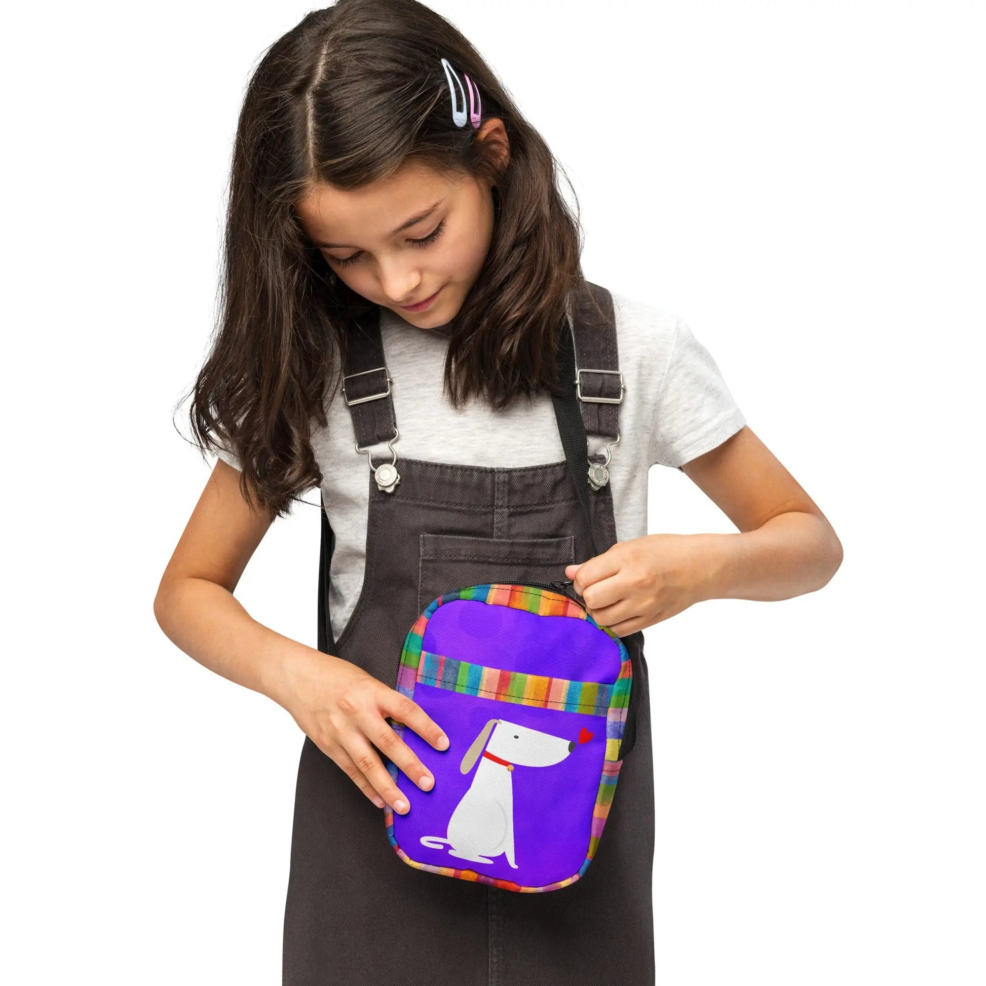 Add some color, fun, and function to your outfit with the 🐶 DOGGO Cross Body Bag. SHOP Now at The Wishful Fish KIDS