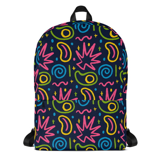 Introducing the DOODLE BEAT Backpack – the cool backpack that's ideal for those who love to stand out. 