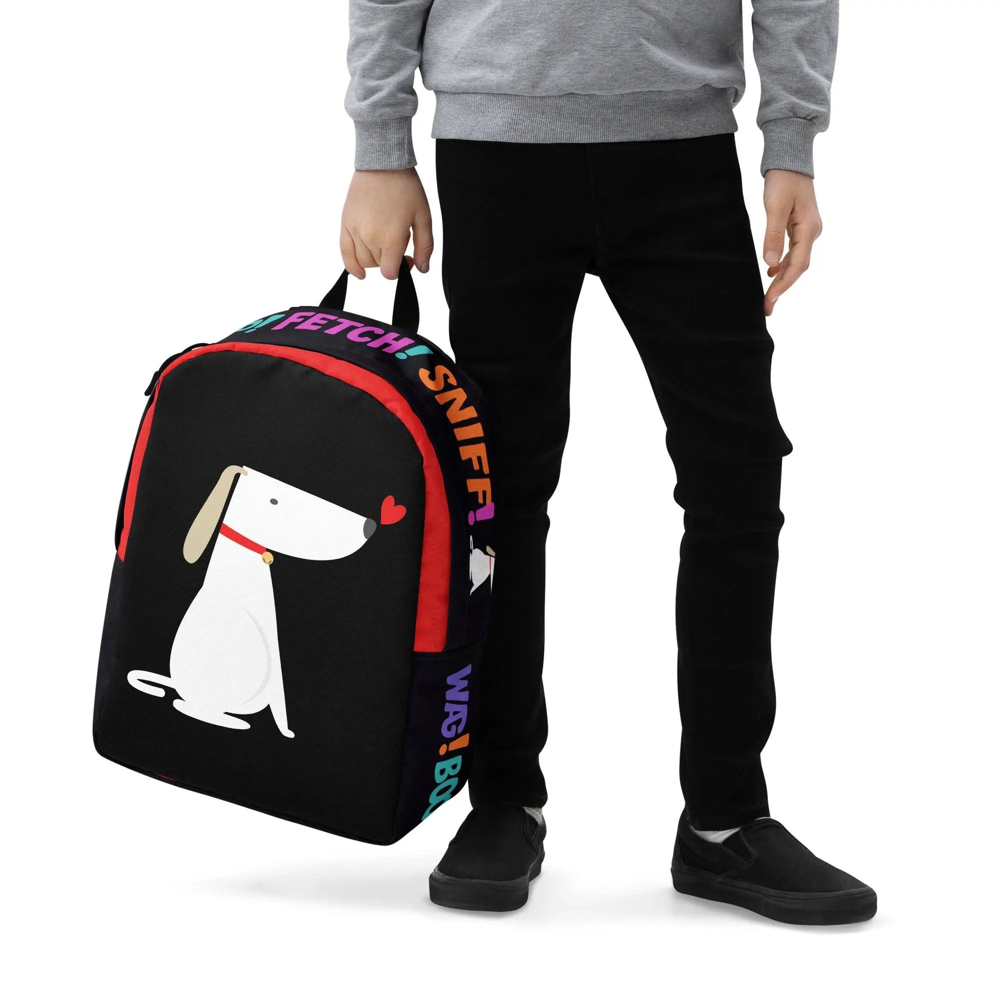 Shop the Doggo Adventure Pack at The Wishful Fish KIDS – a fun, durable backpack for everyday essentials. Perfect for books, tech, and laptops!