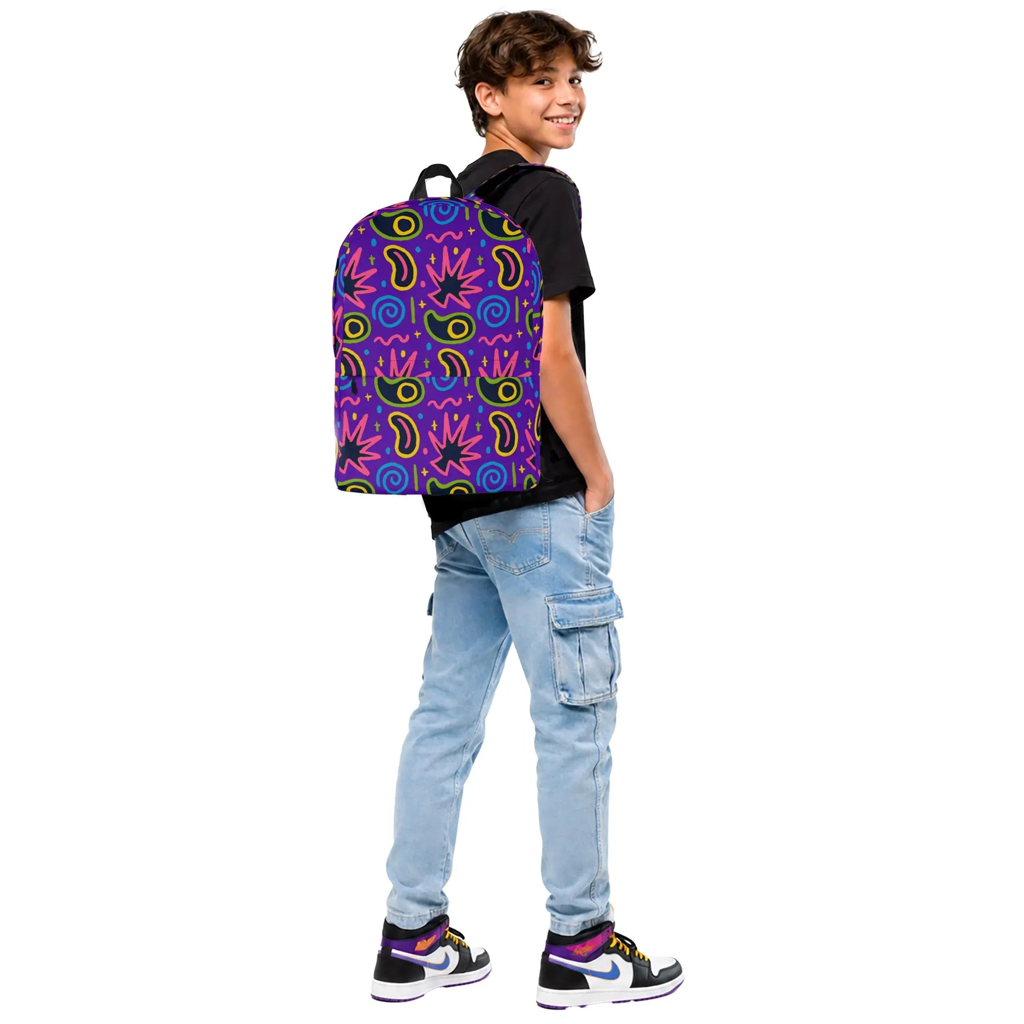 Doodle Beat Laptop Backpack — A Cool Backpack that just got way Cooler The Wishful Fish Kids