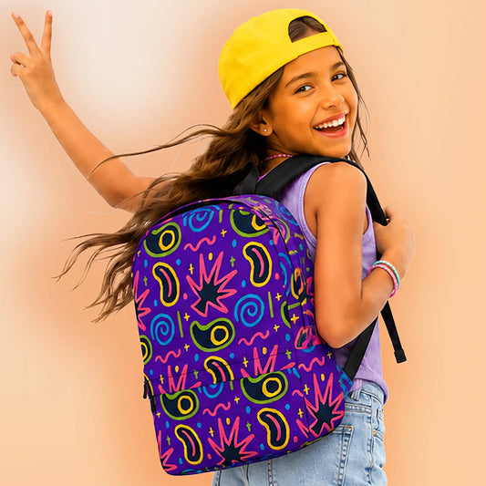 Doodle Beat Laptop Backpack — A Cool Backpack that just got way Cooler The Wishful Fish Kids