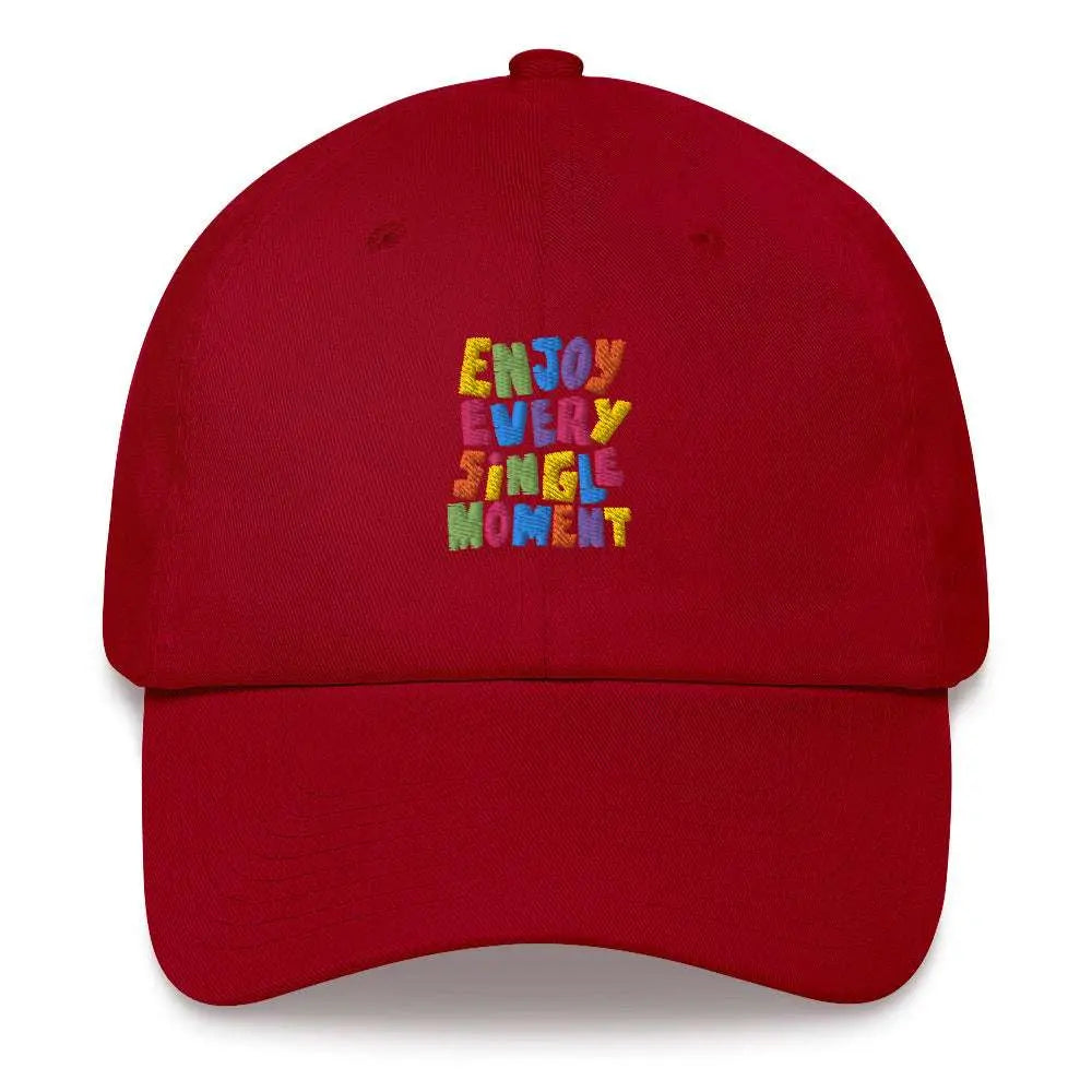The ENJOY EVERY SINGLE MOMENT Baseball Cap proves that KIDS RULE! Shop now at The Wishful Fish KIDS