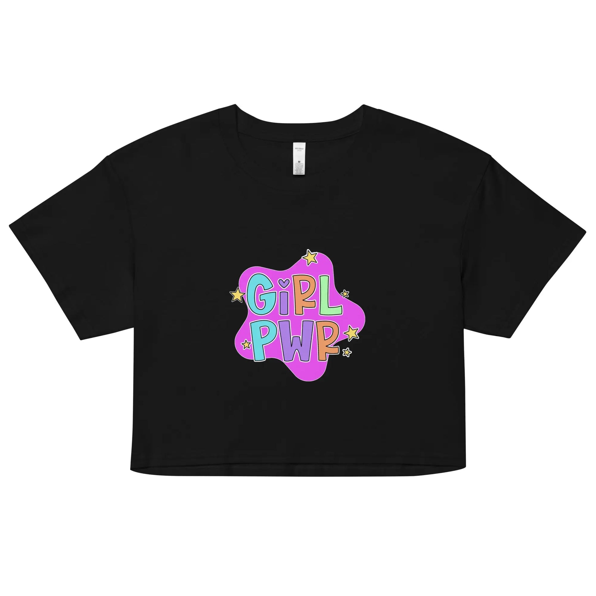 GIRL_POWER_Crop_Top_Wear_It_Loud. SHOP Now at The Wishful Fish Kids