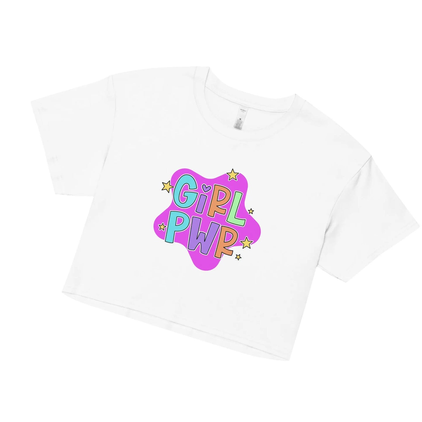 Keep it chill but make it bold with the GIRL POWER Crop Top! SHOP Now at The Wishful Fish KIDS