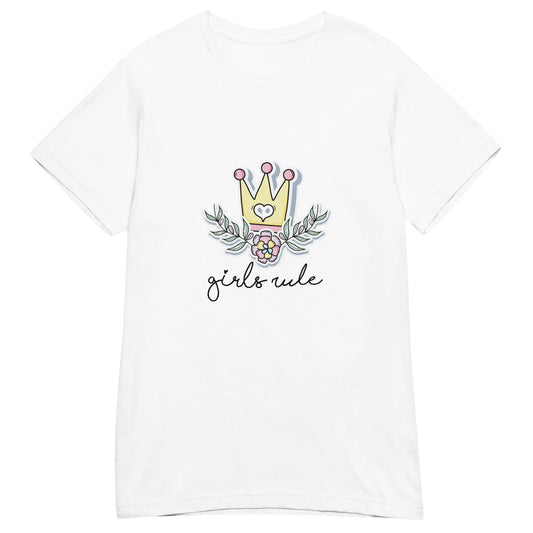 GIRLS RULE T-Shirt — Wear It Like You Mean It! The Wishful Fish Kids