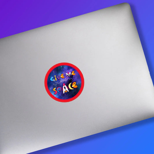 GIVE Me Some Space Stickers — Cosmic Stickers Cool with a Side of Sass! The Wishful Fish Kids