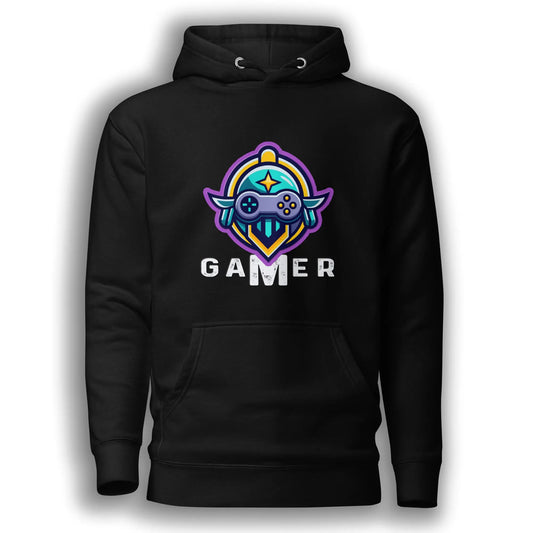 Stand Out with a Bold Gamer Hoodie Design. SHOP Now at The Wishful Fish KIDS