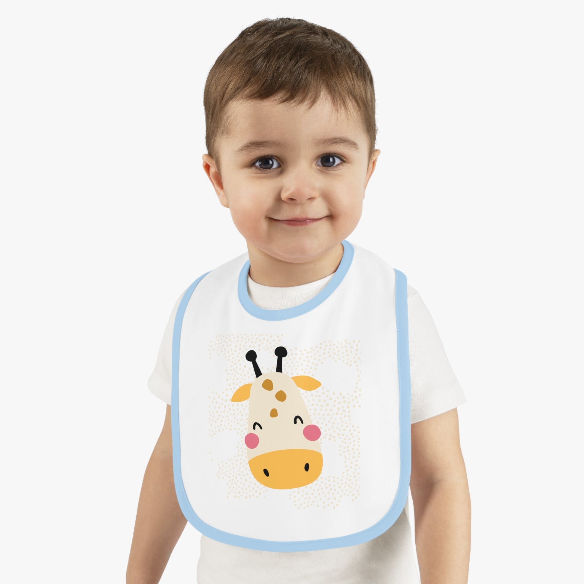 GIRAFFE Baby Bib - Premium Baby Bib from The Wishful Fish KIDS - Just $18.93! Shop now at The Wishful Fish Kids