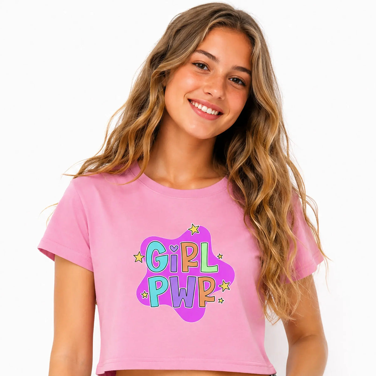 Power up your girl power style, one crop at a time. SHOP Now at The Wishful Fish Kids