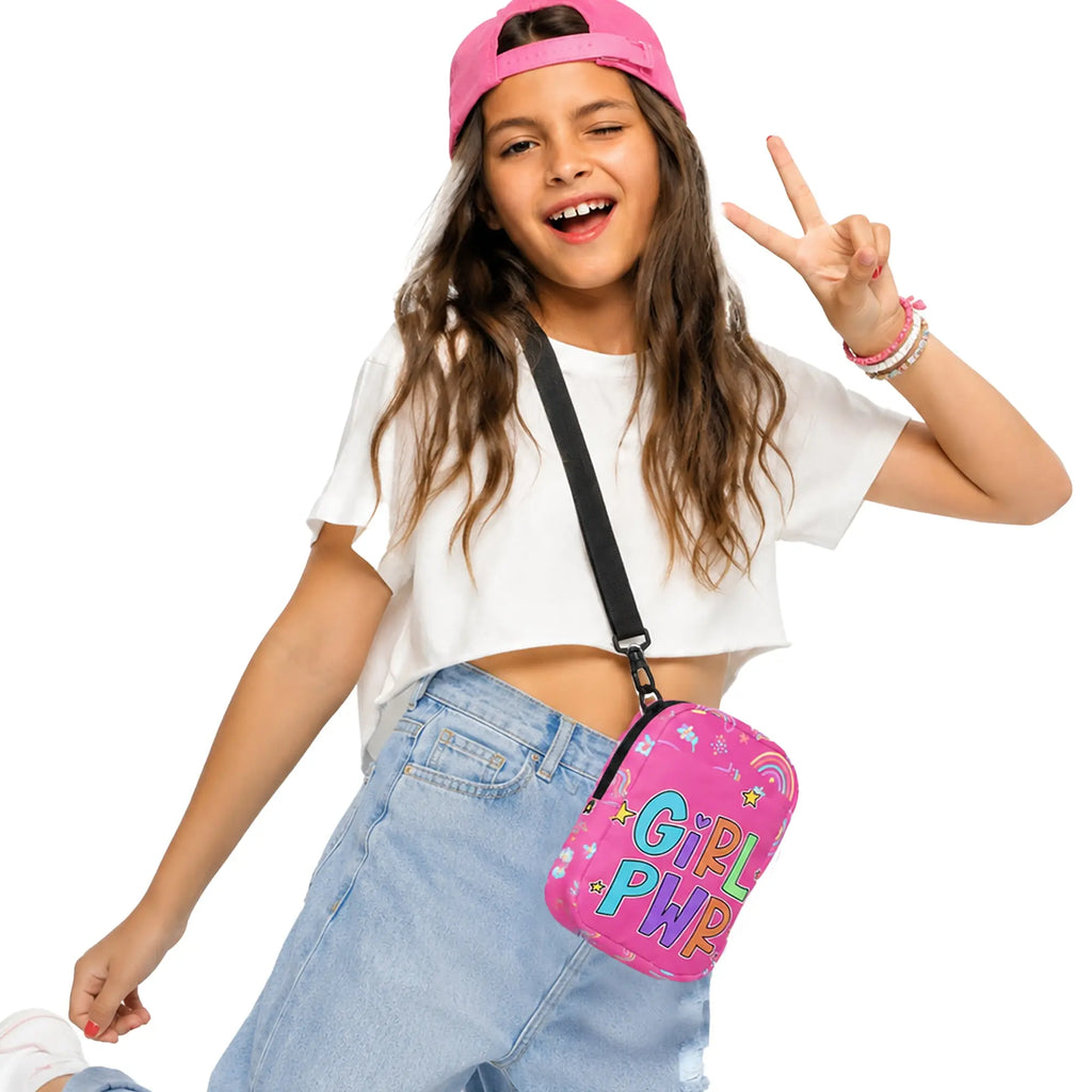 Girl Power Cross Body Bag — Show Off Your Girl Power The Wishful Fish Kids