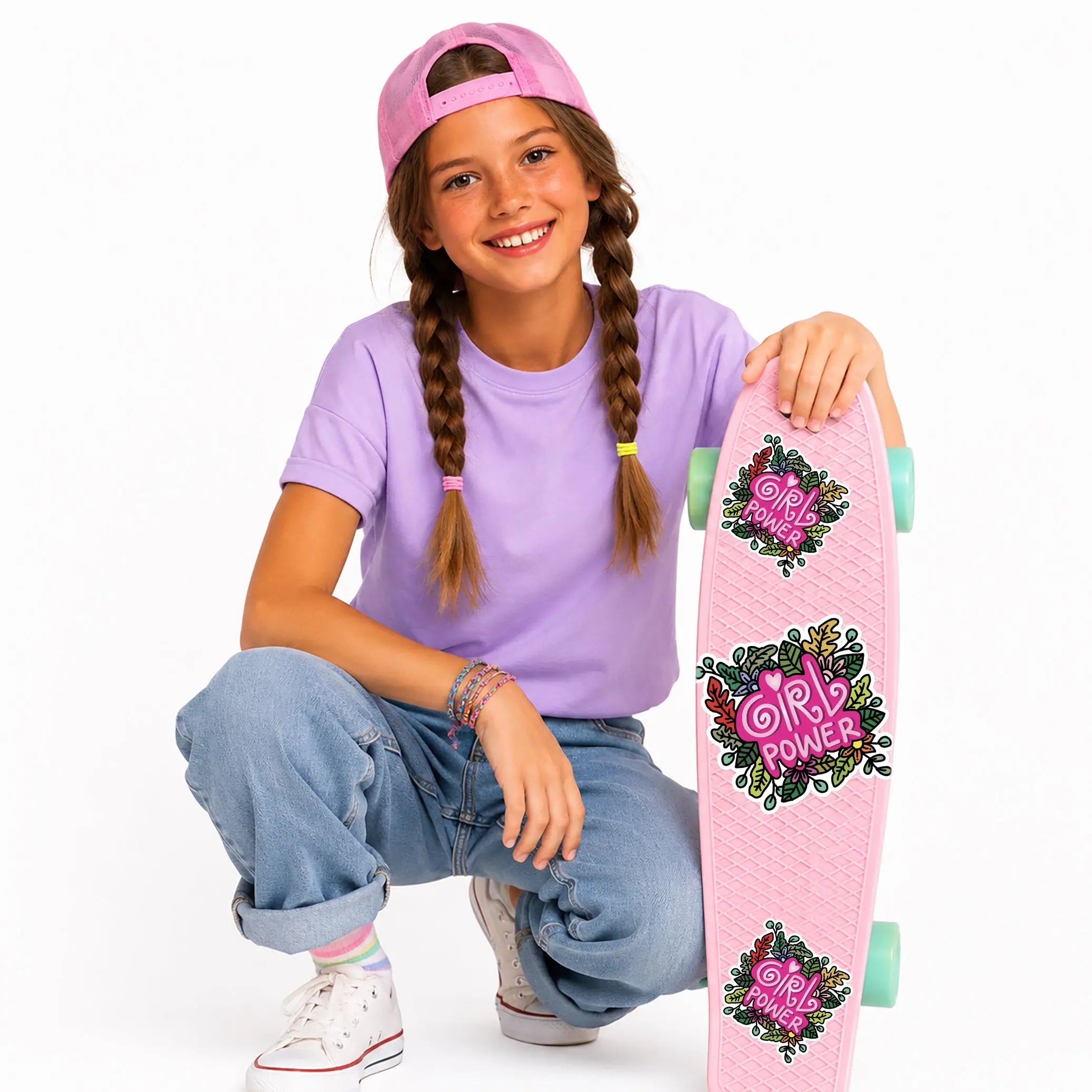 Stick the vibe. Spread the power. Bloom bold. SHOP Now at the Wishful Fish Kids