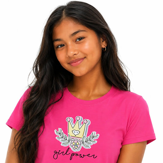 Made to Stand Out with the Girl Power T-Shirt. SHOP Now at The Wishful Fish Kids