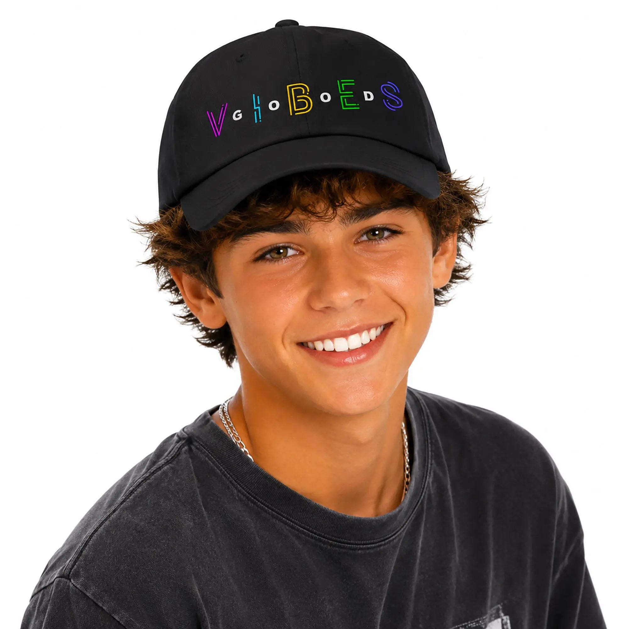 This cap adds a splash of positivity wherever you. SHOP Now at The Wishful Fish Kids