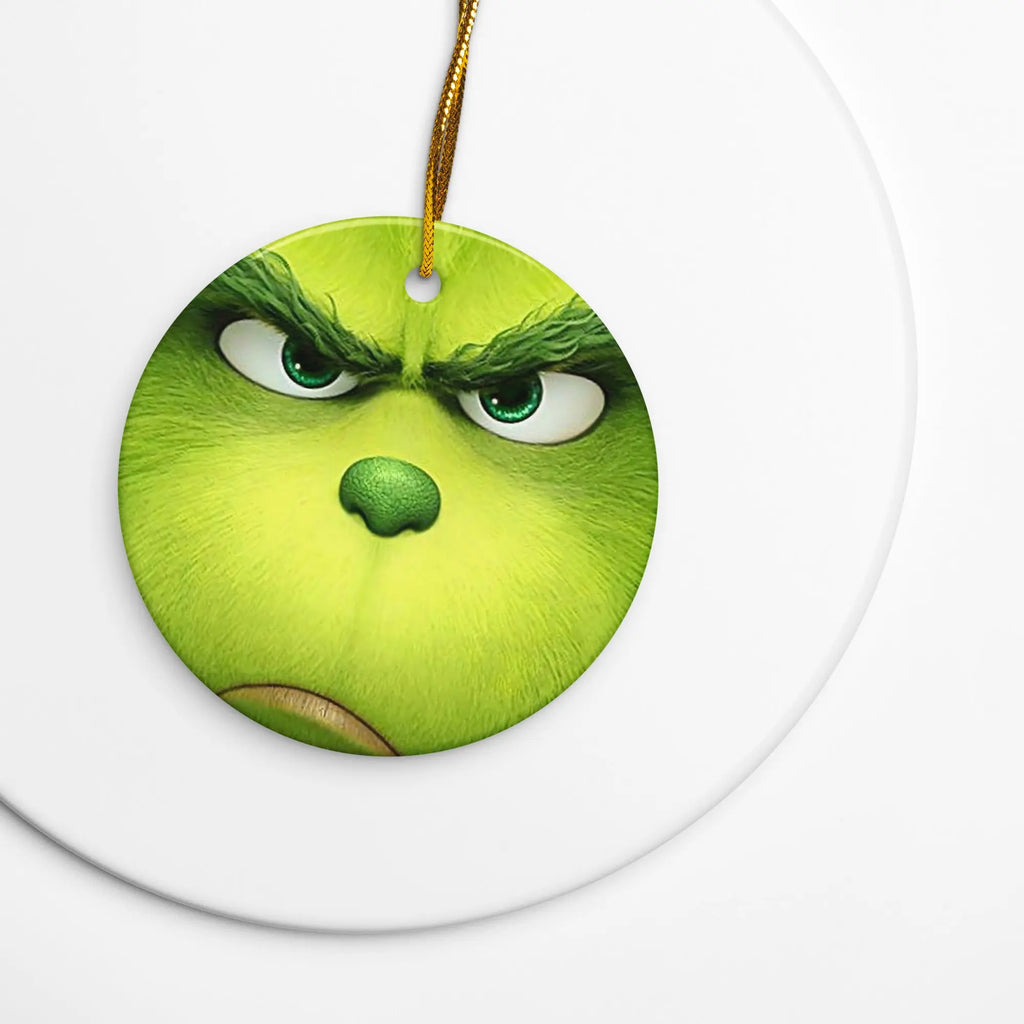 Grinch Christmas Ornament— Add Holiday Mischief to Your Tree! The Wishful Fish Kids