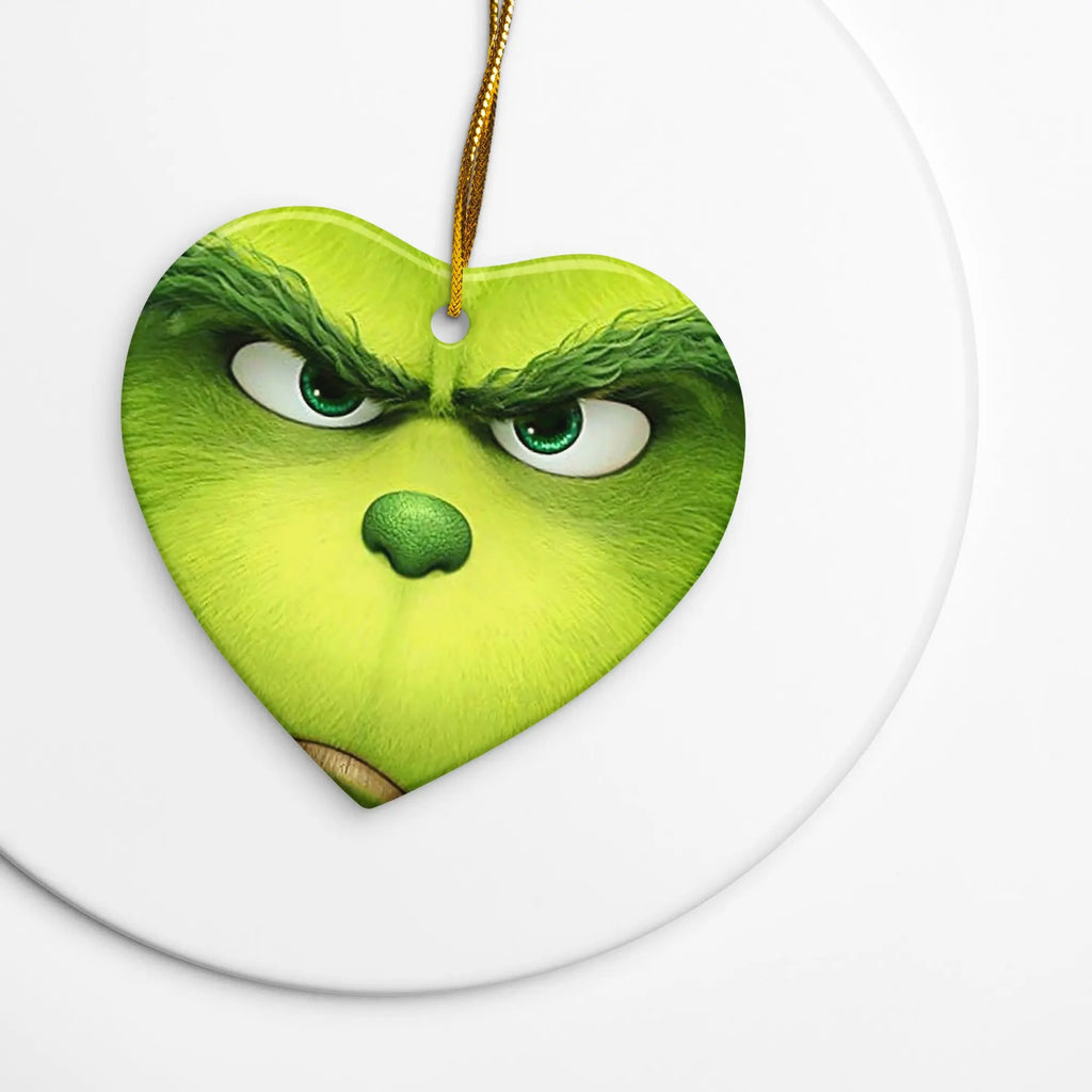Grinch Christmas Ornament— Add Holiday Mischief to Your Tree! The Wishful Fish Kids