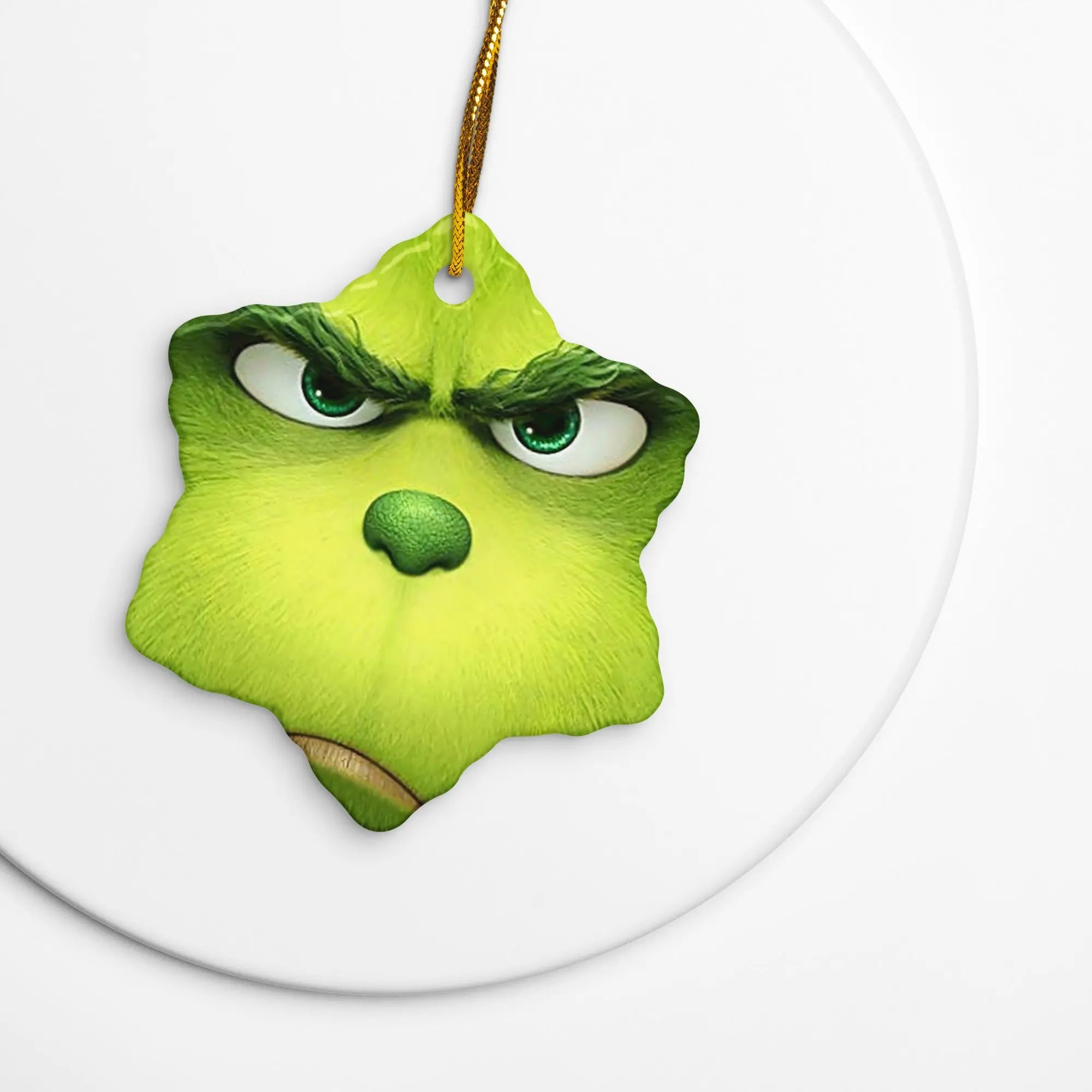 Grinch Christmas Ornament— Add Holiday Mischief to Your Tree! The Wishful Fish Kids