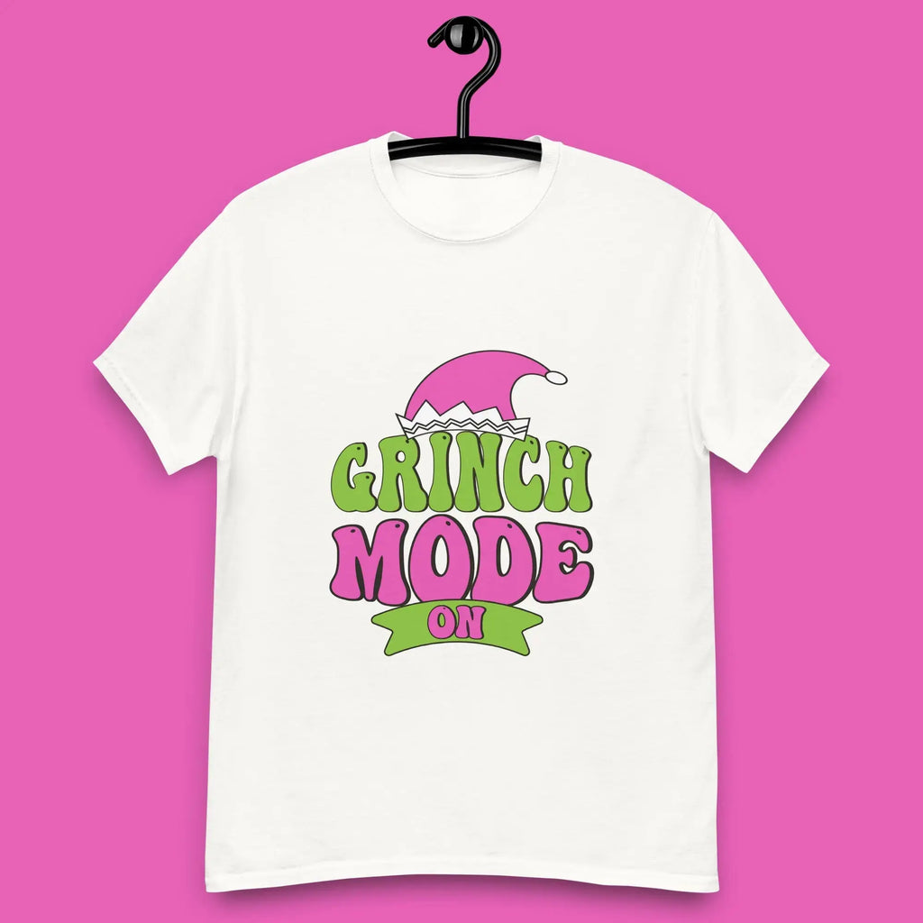 GRINCH MODE ON Holiday Tee — Holiday Mischief Starts Here. SHOP Now at The Wishful Fish Kids