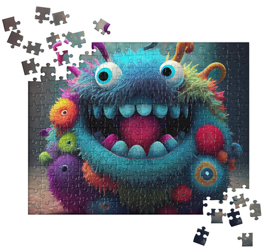 It’s all about laughs, and monster-sized fun of snapping in that last piece. Grab yours before the Monsters snatches it back! SHOP NOW at The Wishful Fish KIDS
