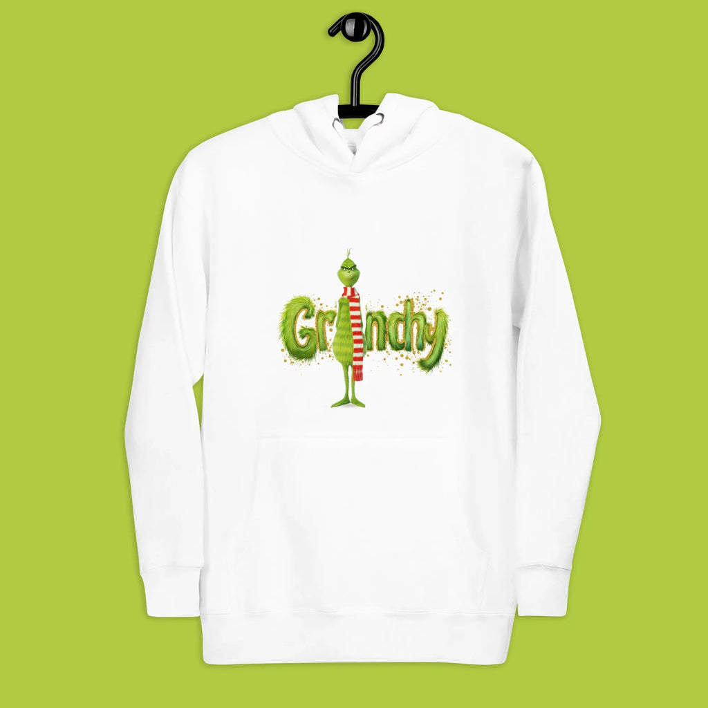 Holiday Grinch Hoodie with Grinchy Attitude! The Wishful Fish Kids