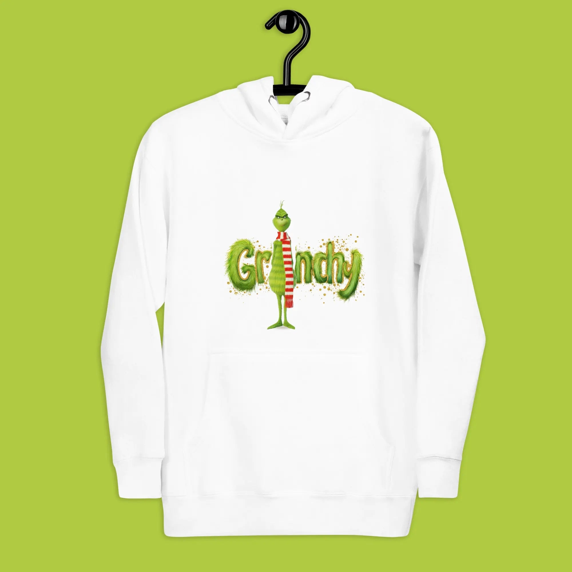 Holiday Grinch Hoodie with Grinchy Attitude! The Wishful Fish Kids