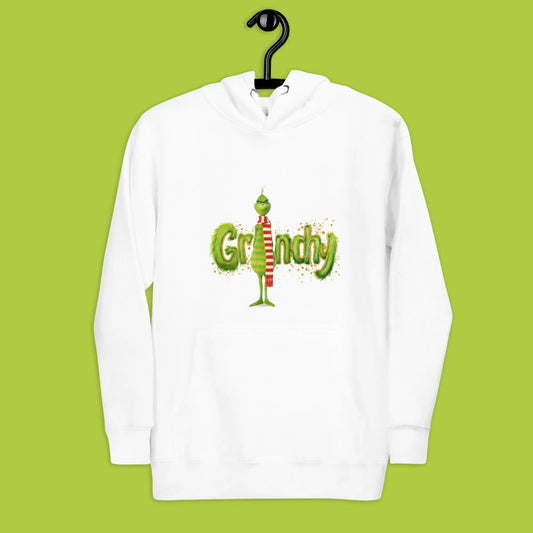 Holiday Grinch Hoodie with Grinchy Attitude! The Wishful Fish Kids