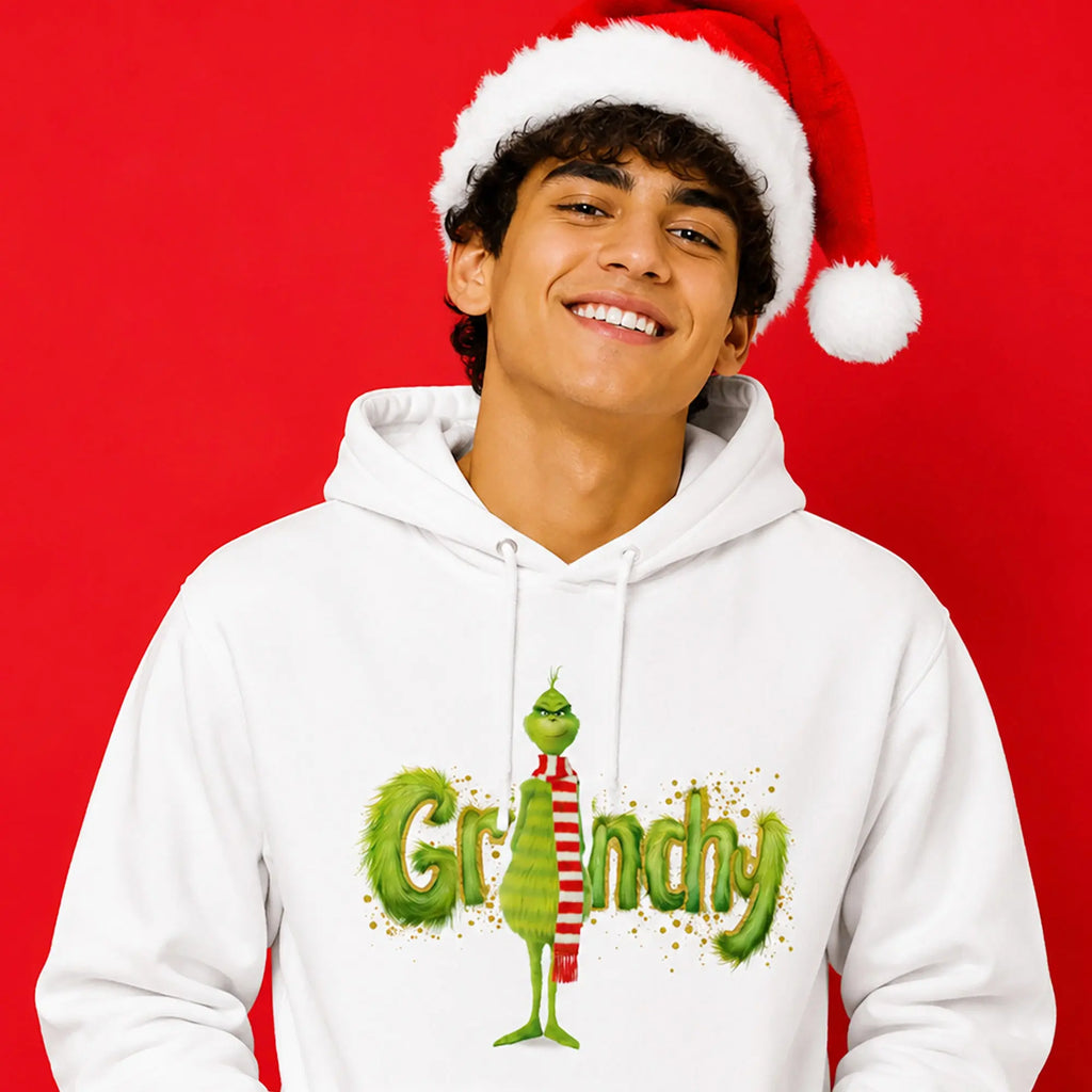 Holiday Grinch Hoodie with Grinchy Attitude! The Wishful Fish Kids