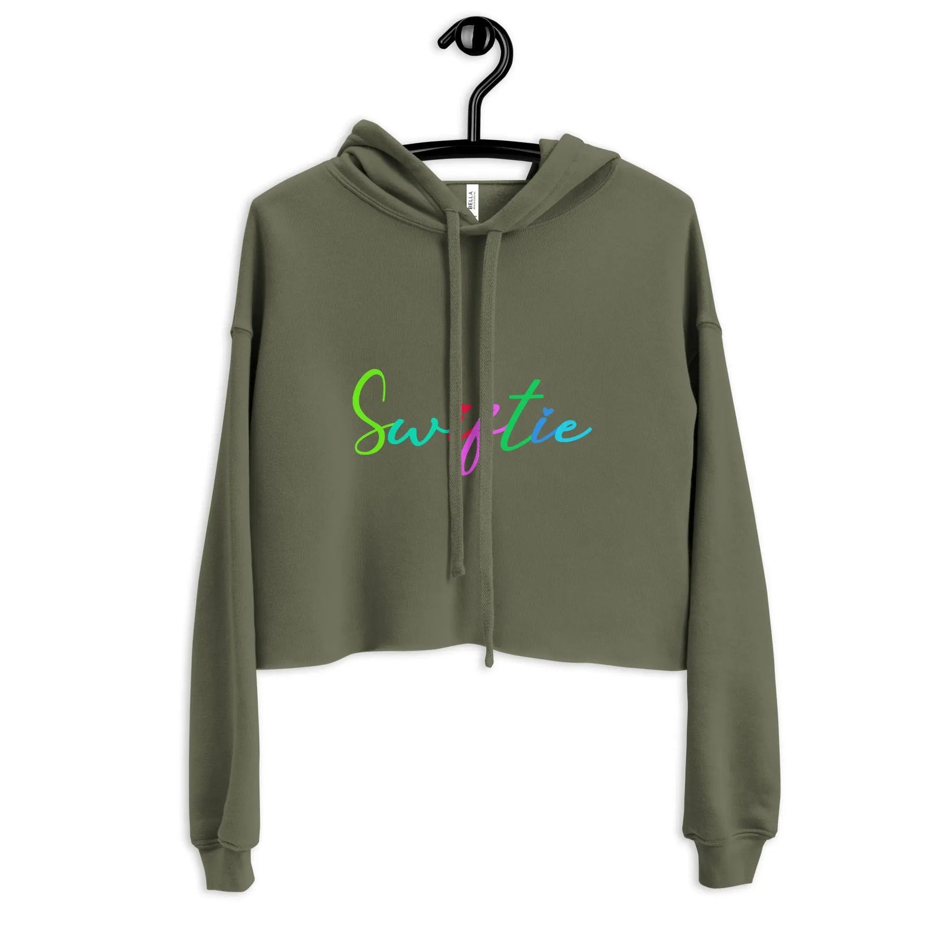 I AM A SWIFTIE - Crop Hoodie — Made for True Fans and Major Fandom! - [the_wishfulfish_kids]
