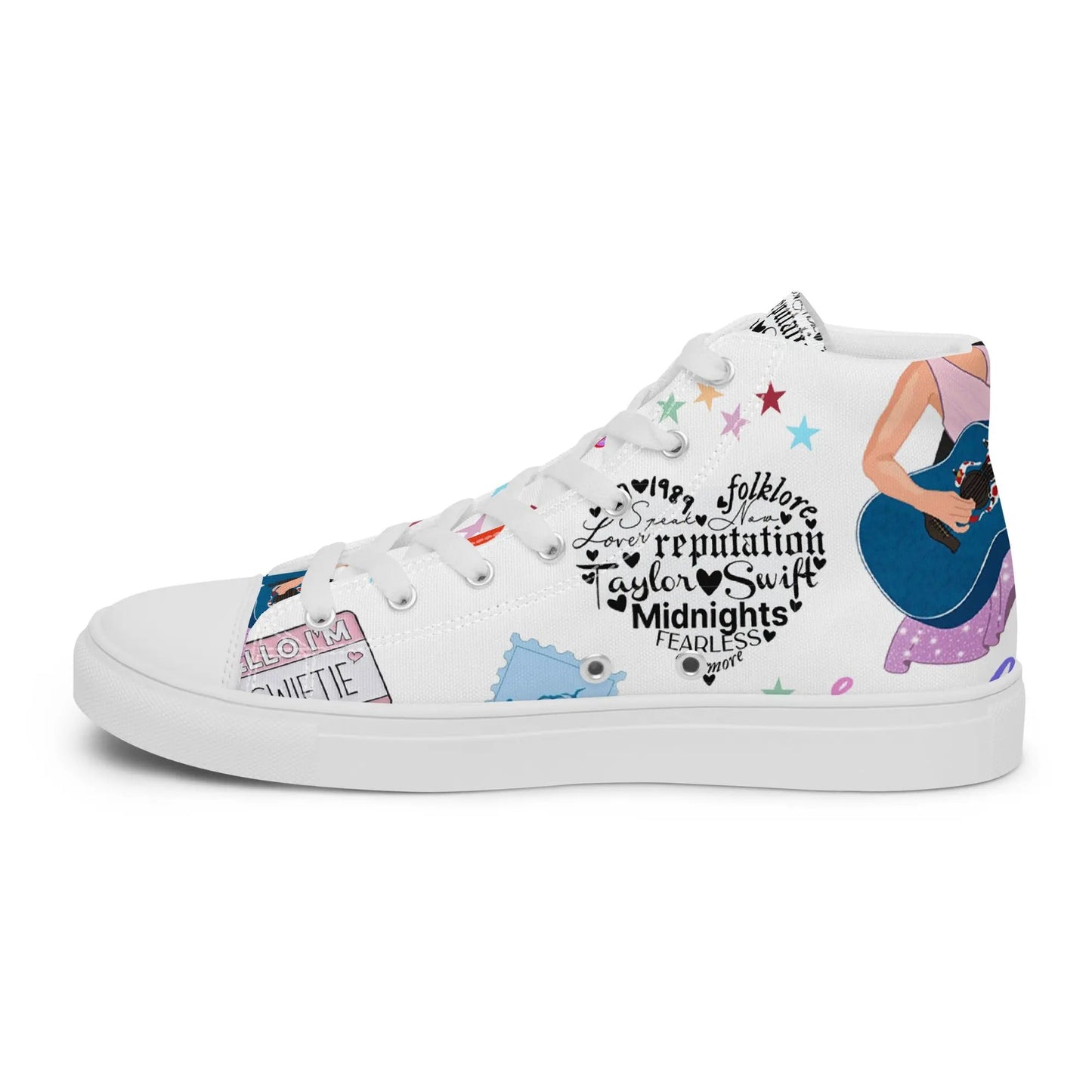 Put your best foot forward with the I AM A SWIFTIE - Girls High Tops. SHOP Now at The Wishful Fish KIDS