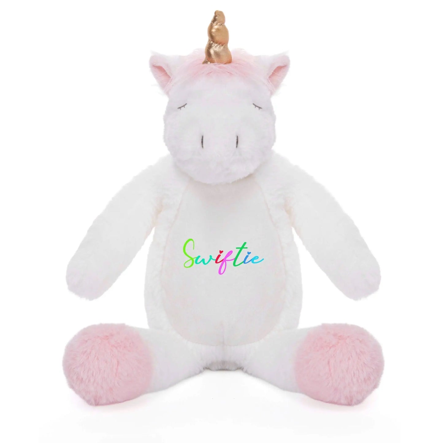 Bring a touch of sparkle and Swiftie spirit to cuddle time with our Plush Unicorn. SHOP Now at The Wishful Fish KIDS