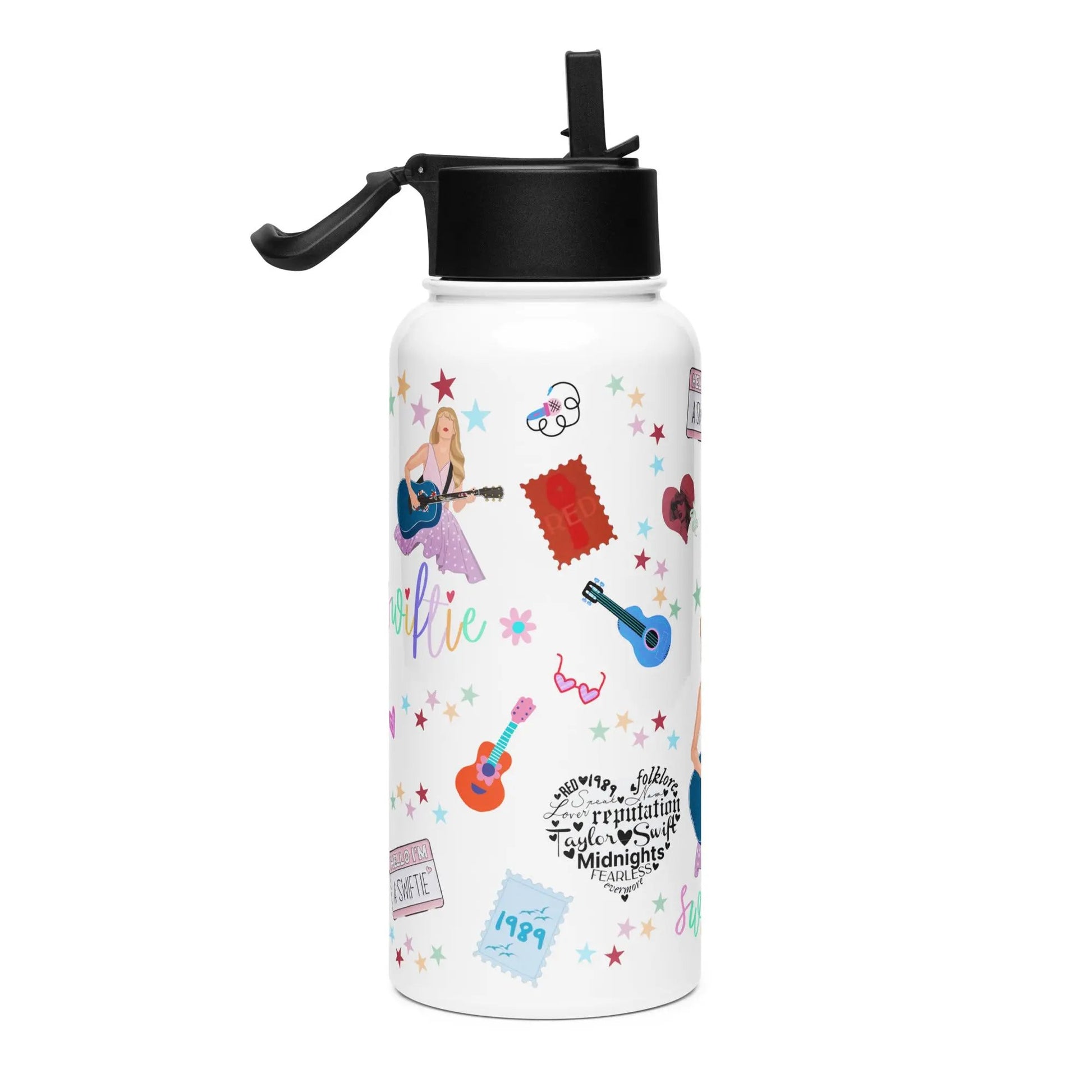 Fuel your day like a true fan with the  I AM A SWIFTIE - Water Bottle. SHOP Now at The Wishful Fish KIDS