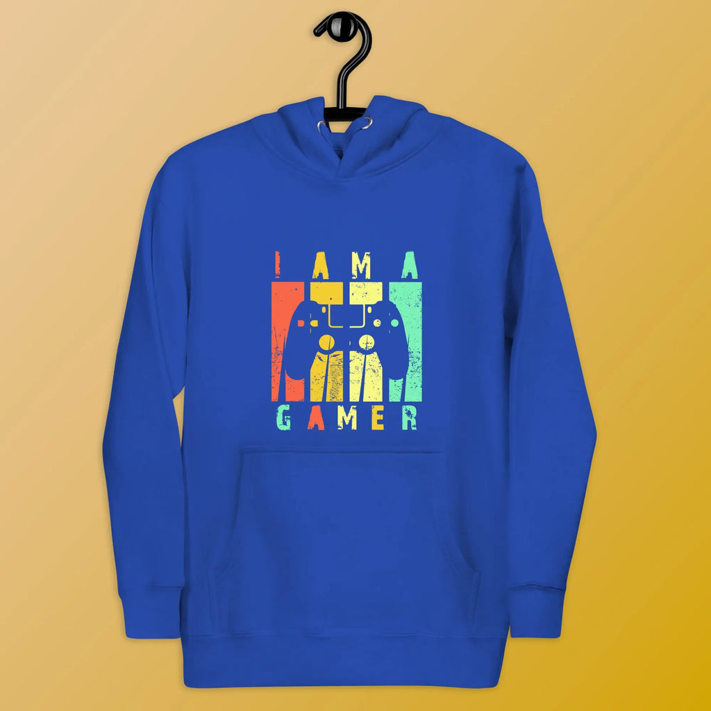 Level Up Your Game with the I Am Gamer Hoodie. SHOP Now at The Wishful Fish Kids
