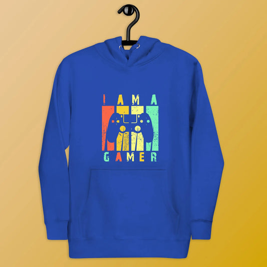Level Up Your Game with the I Am Gamer Hoodie. SHOP Now at The Wishful Fish Kids