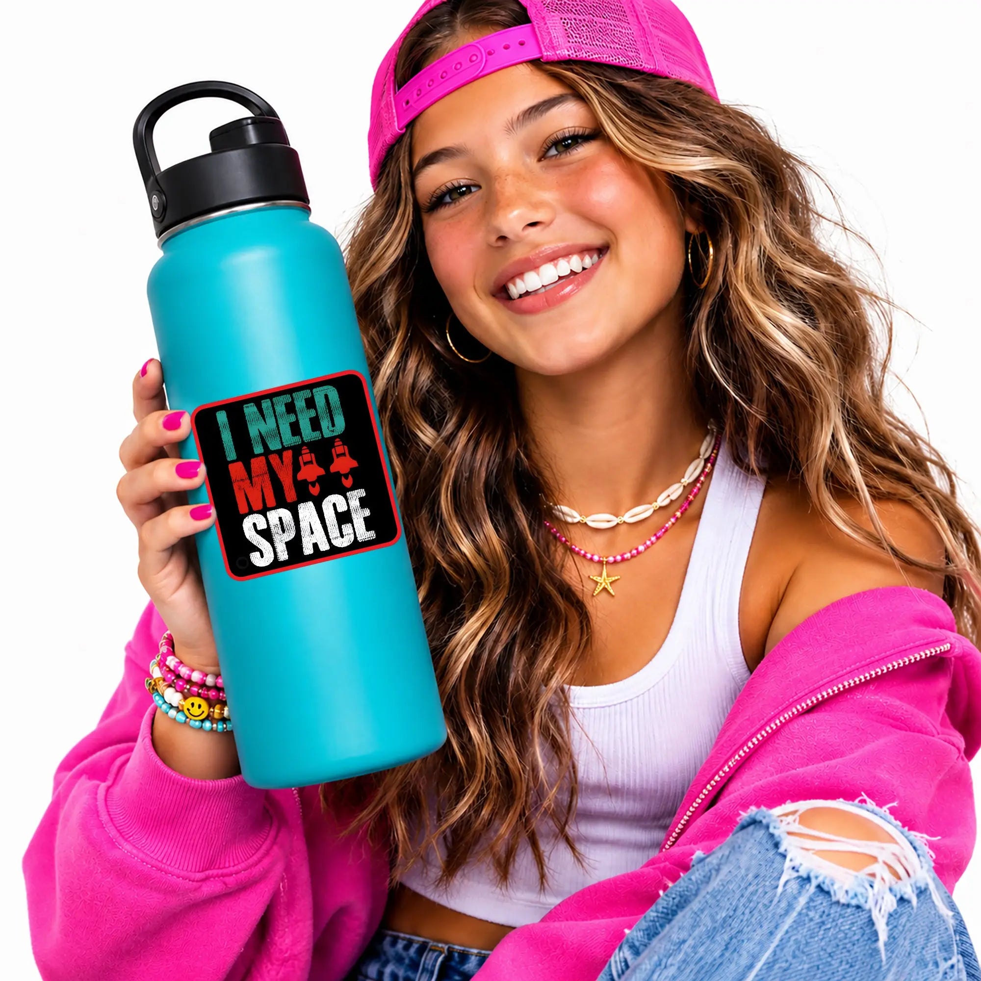 A bold cosmic stickers sass — because you need your space. SHOP Now at The Wishful Fish Kids