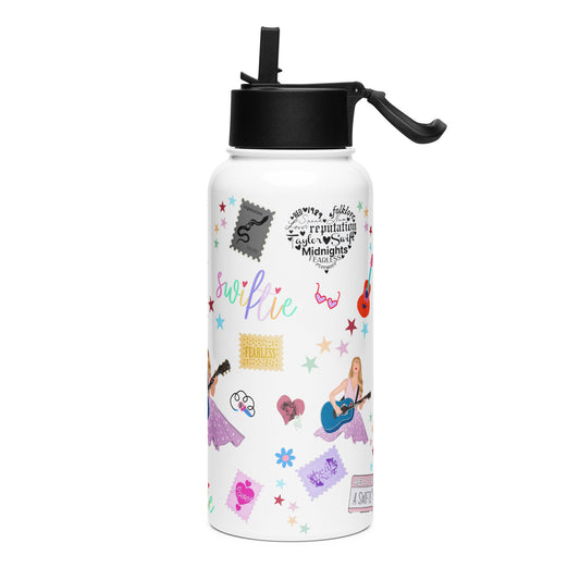 Fuel your day like a true fan with the  I AM A SWIFTIE - Water Bottle. SHOP Now at The Wishful Fish KIDS