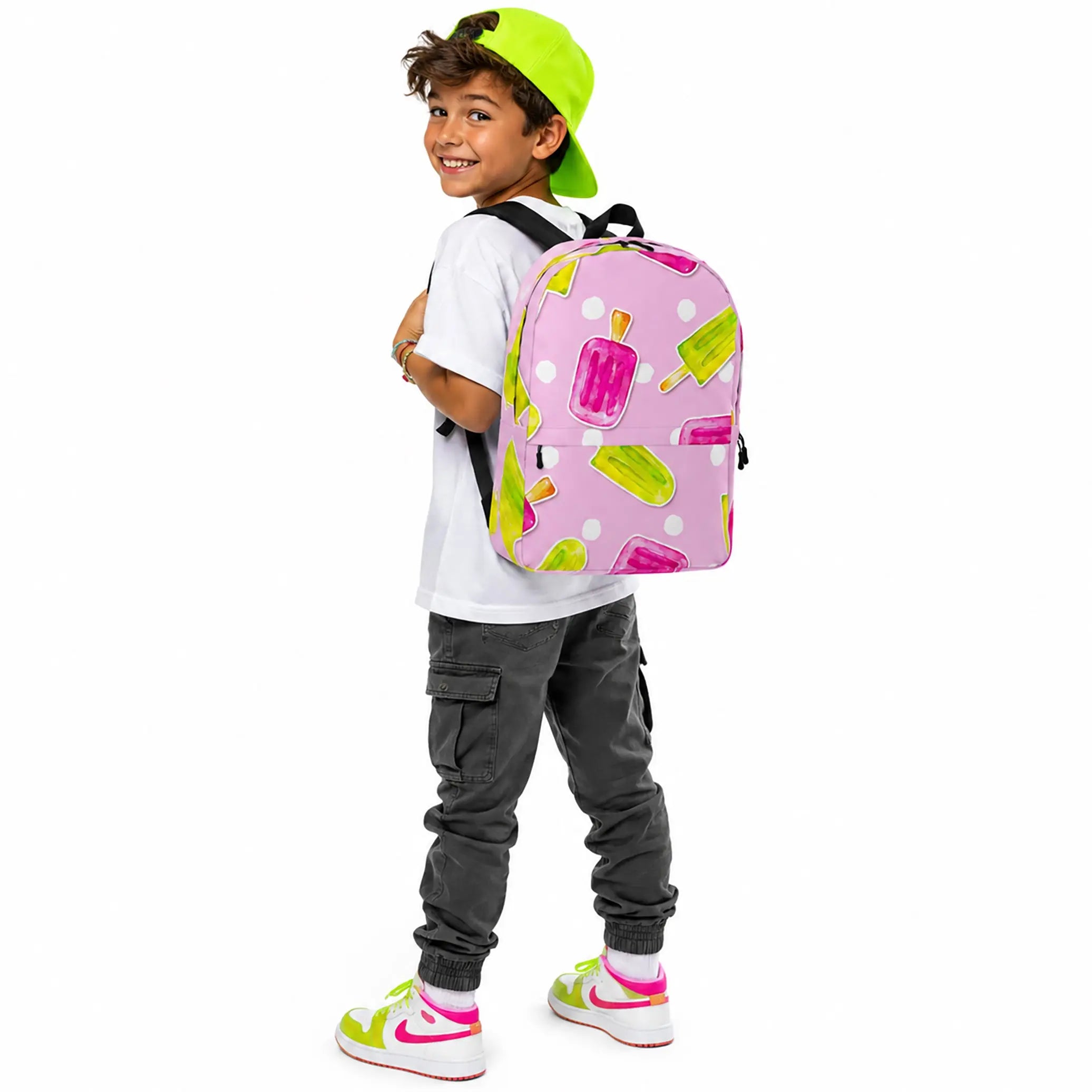 Ice Cream Laptop Backpack — Cool Treats, Cooler Design The Wishful Fish Kids