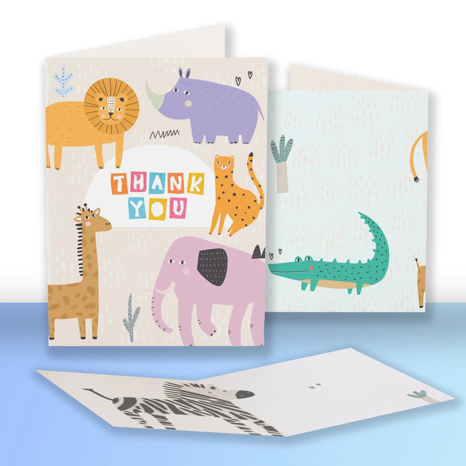 Adorable Jungle Animal Friends Help You Say Thank You! SHOP Now at The Wishful Fish KIDS