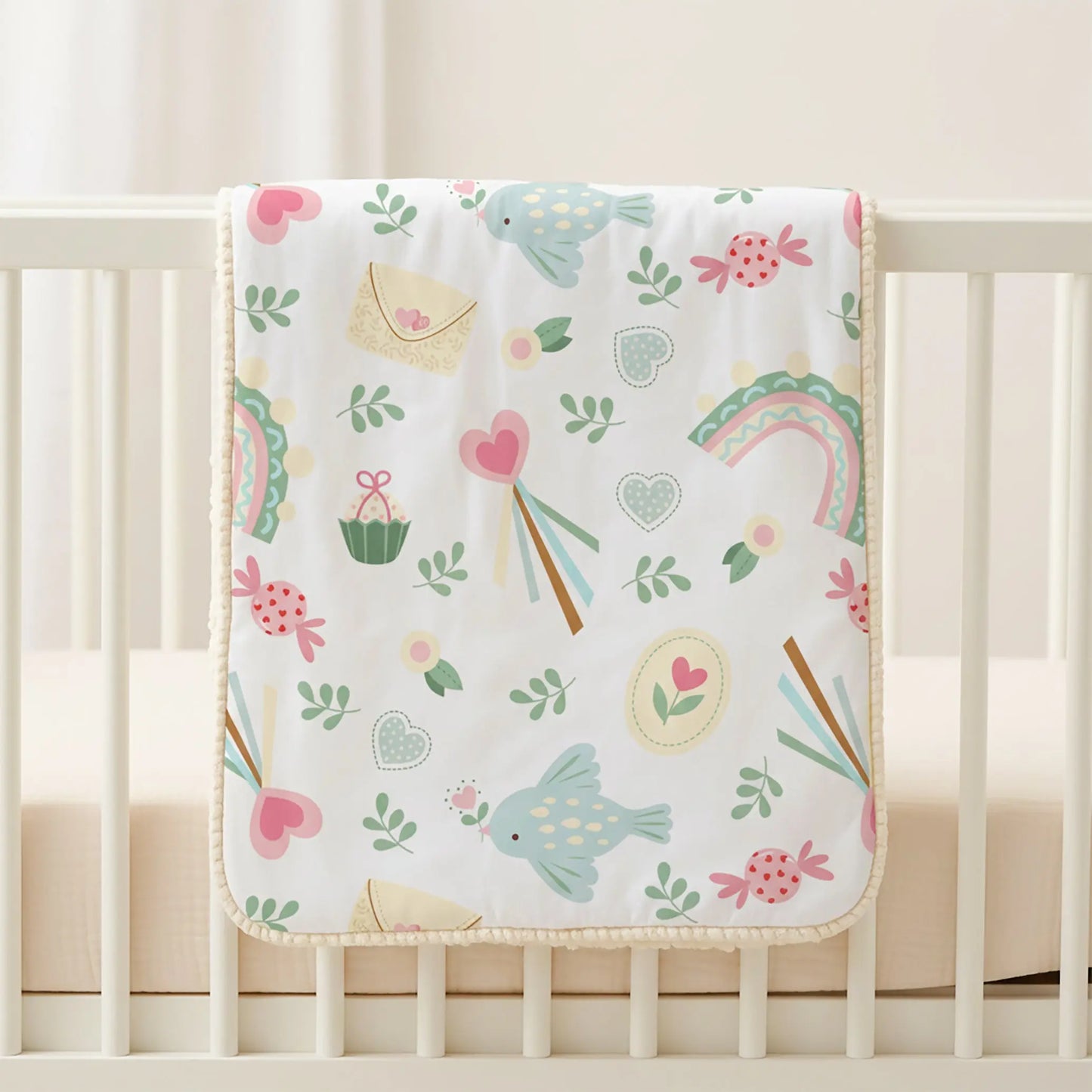 Jacquard Baby Blanket Welcome Baby — A Keepsake Gift She'll Treasure The Wishful Fish Kids