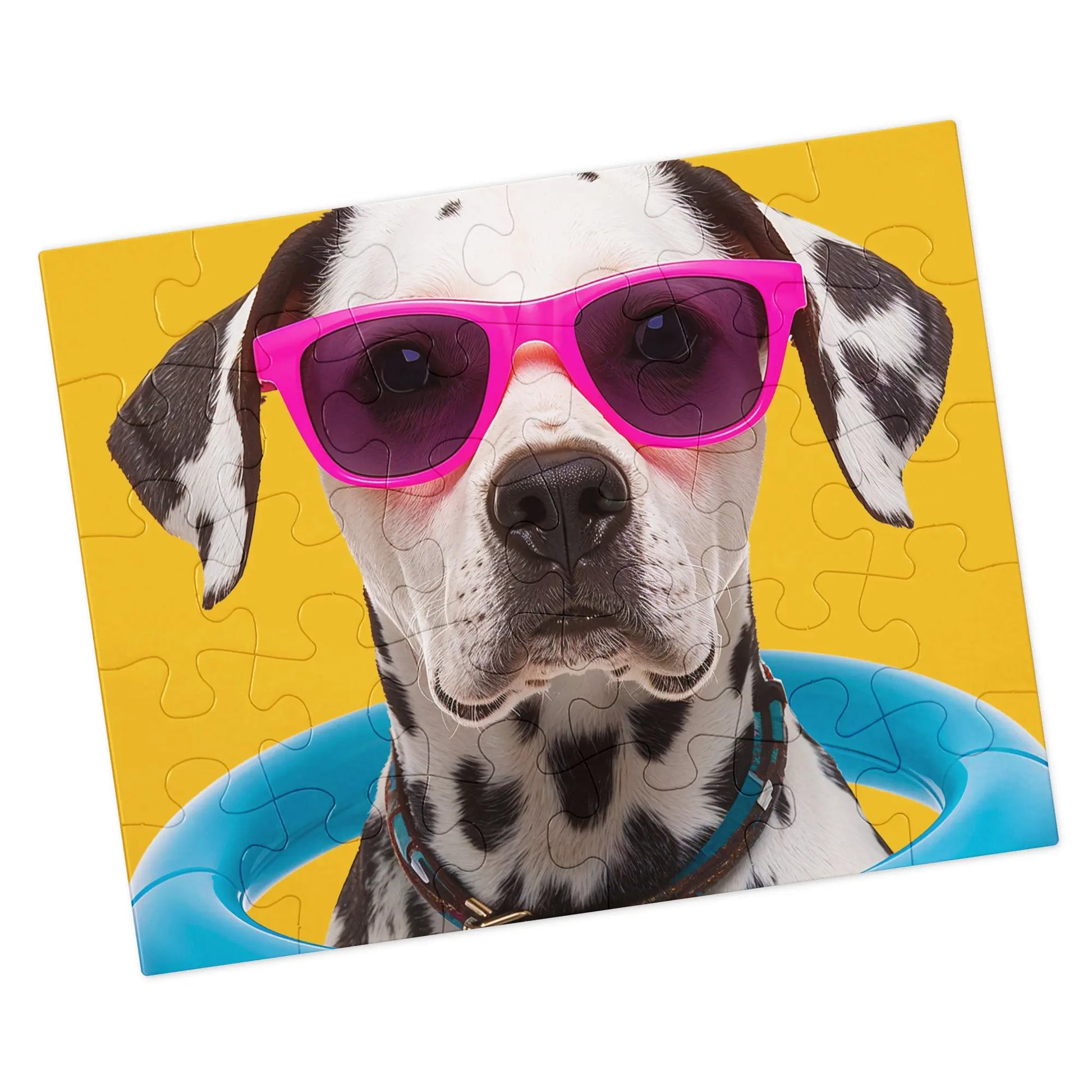 Fetch the Fun with the Cool Dog Luke Jigsaw Puzzle. SHOP Now at The Wishful Fish Kids
