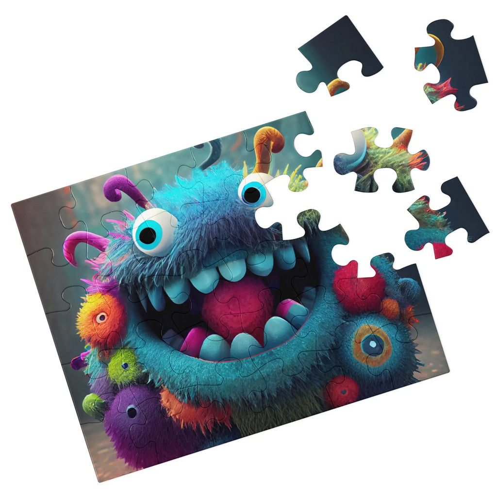 Monster Puzzle in Tin — Monster-Sized Fun - The Wishful Fish Kids
