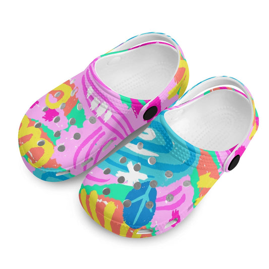 Shop the KALEIDO KLUB Kids Croc Clogs at The Wishful Fish Kids—the perfect gift for little ones. Fun gifts that combine comfort and style for all ages!