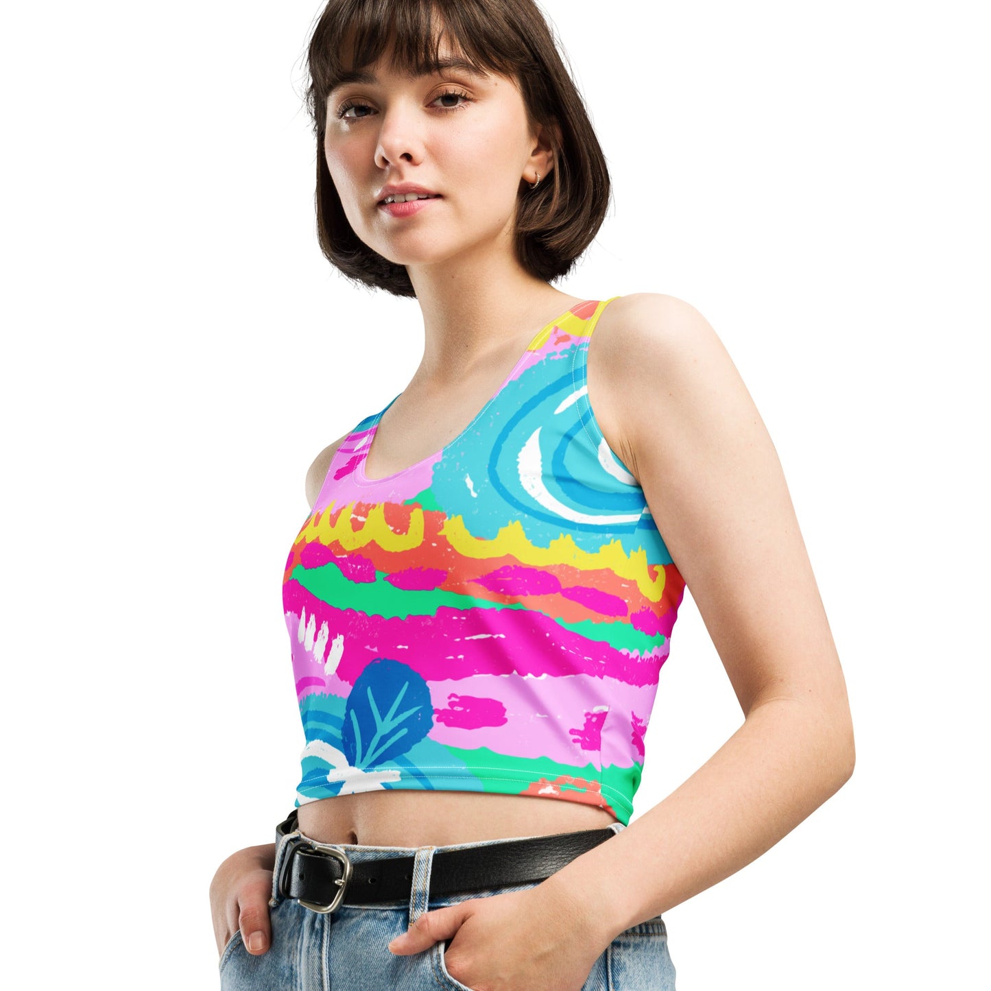 KALIEDO KLUB Crop Top - Premium Crop Top from The Wishful Fish Kids - Just $24! Shop now at The Wishful Fish Kids