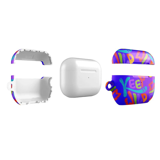 The KEEP IT WILD AirPods Case brings fierce color and fearless vibes to your everyday essentials. SHOP Now at The Wishful Fish KIDS