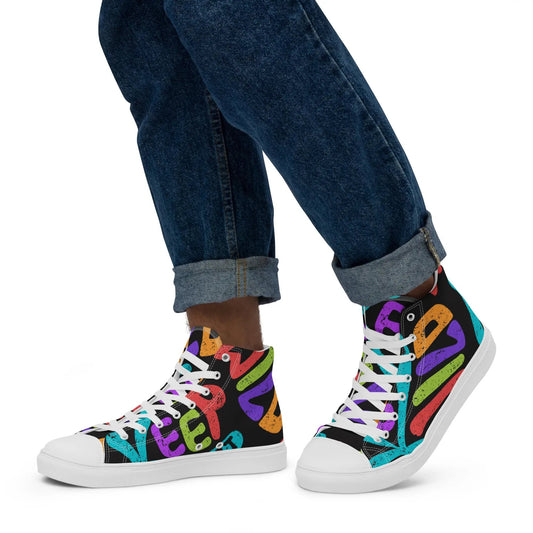 Let the wild out! The KEEP IT WILD High Top Shoes are made for boys who bring the energy. SHOP Now at The Wishful Fish KIDS
