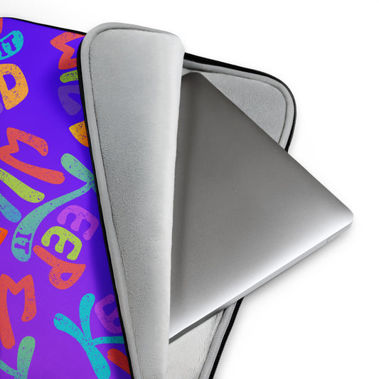 The KEEP IT WILD Laptop Sleeve is all about rugged protection with a cool vibe! SHOP Now at The Wishful Fish KIDS