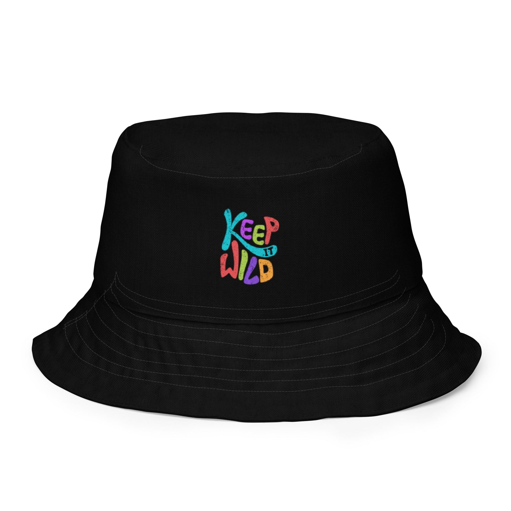 KEEP IT WILD Reversible Bucket Hat - Premium Bucket Hat from The Wishful Fish Kids - Just $28.50! Shop now at The Wishful Fish Kids